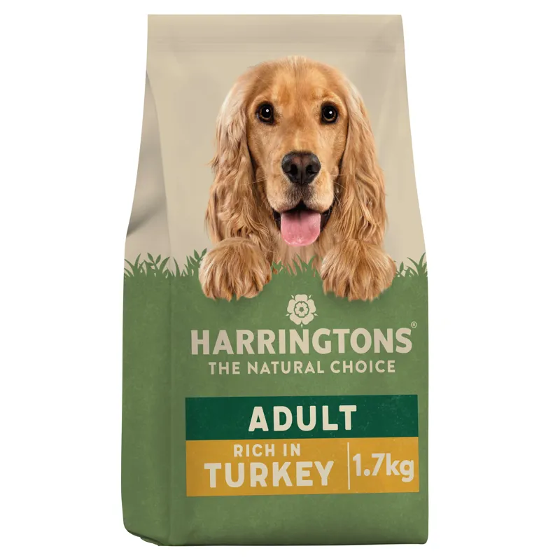 Harringtons Dry Adult Dog Food Rich in Turkey and Veg 1.7kg